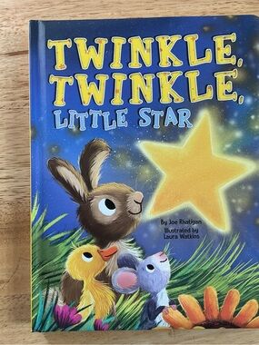 Twinkle, Twinkle, Little Star - Children's Picture Book (Blue/Yellow)
